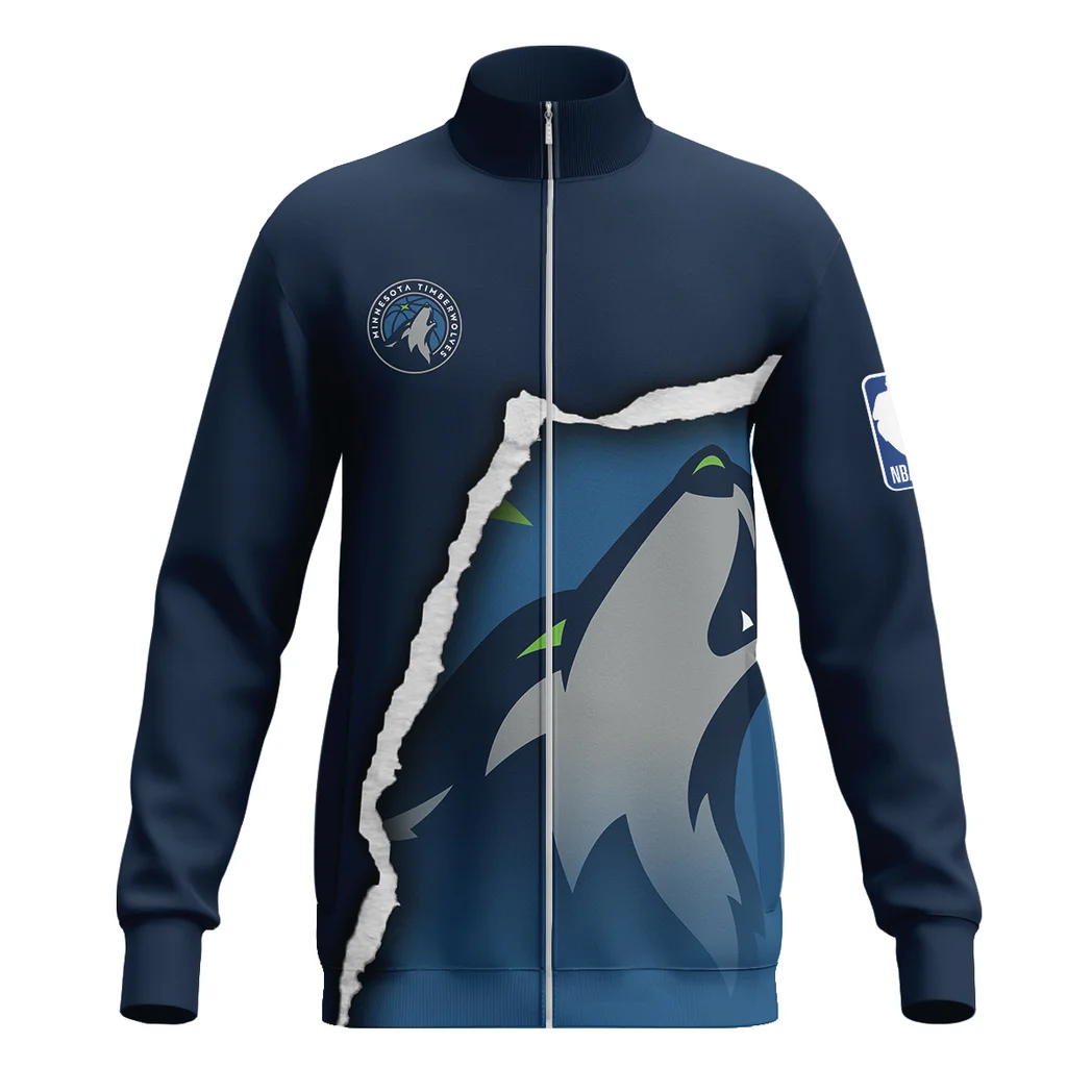 Bold Supporter Nation Stand Collar Jacket, Travel-Ready Fan Streetwear HVN1273 - Image 2