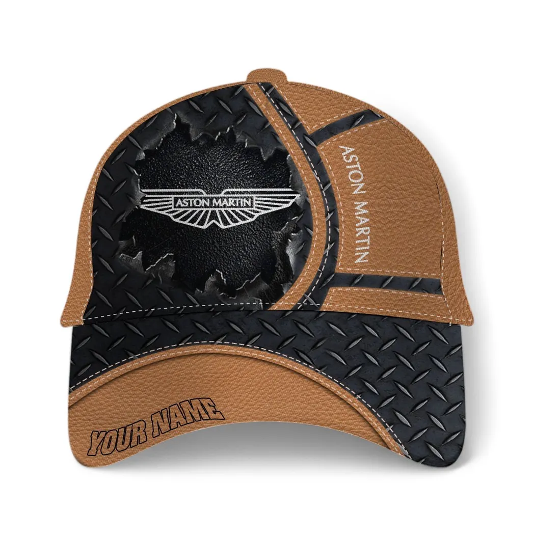 British Luxury Sports Car Classic Cap, Engine Vibe Baseball Cap For Auto Lovers CAR490 - Brown