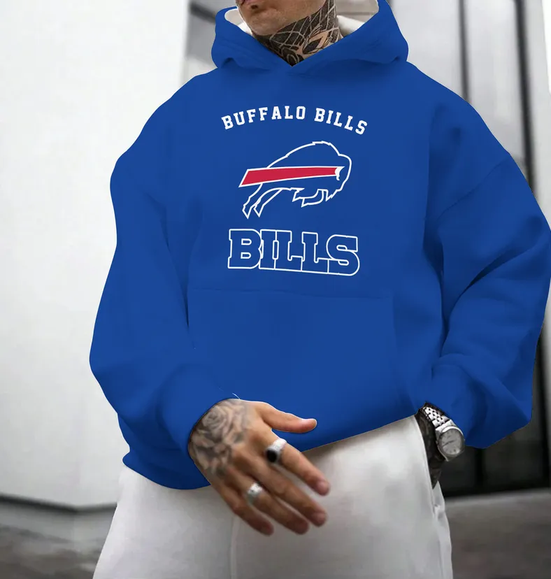 Buffalo Squad Hoodie, Athletic Fan Fullover Hoodie NFL530 - Image 2