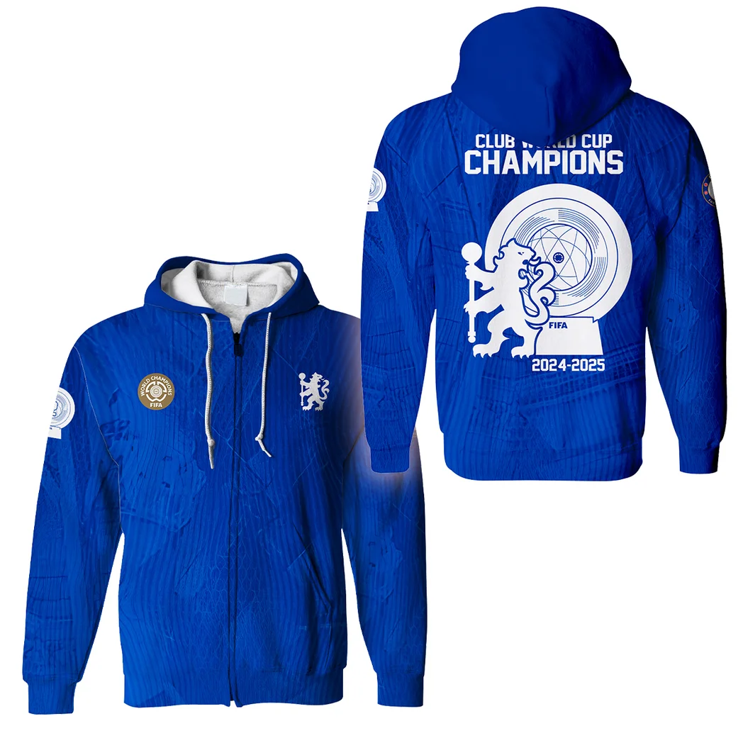 Capital Blue Squad Zipper Hoodie, Active Spirit Hoodie HVN112611