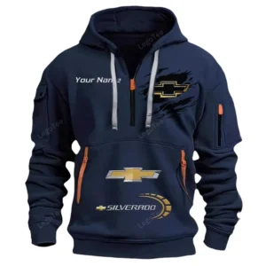 Hoodie Half Zipper Exclusive Logo Gift For Speed Coupe Auto Enthusiasts CAR113 - Navy