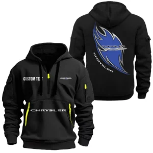 Hoodie Half Zipper Exclusive Logo Gift For Executive Vehicle Enthusiasts CAR170 - Black