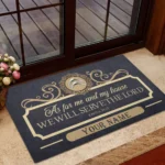 Family Car Doormat, Durable Auto-Inspired Rug for Garage or Home Entry CAR480