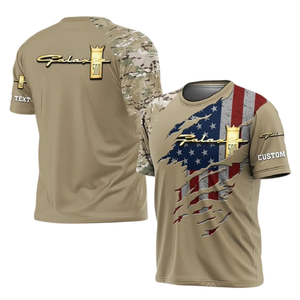 Classic American Cruiser T-Shirt 3D Print, Track Day Tee CAR460
