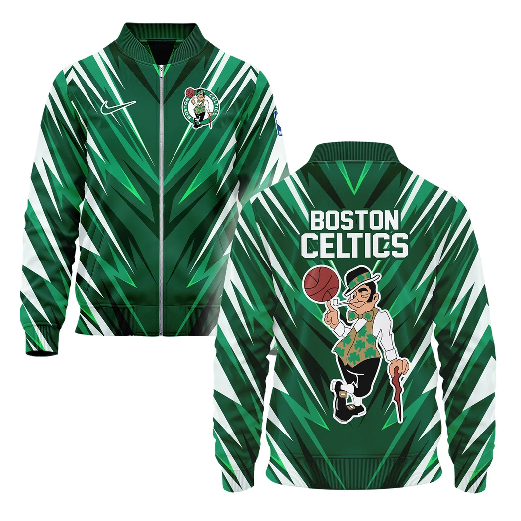 Classic Hoop Lifestyle Bomber Jacket, Custom Sports Bomber Gear HVN1063BC