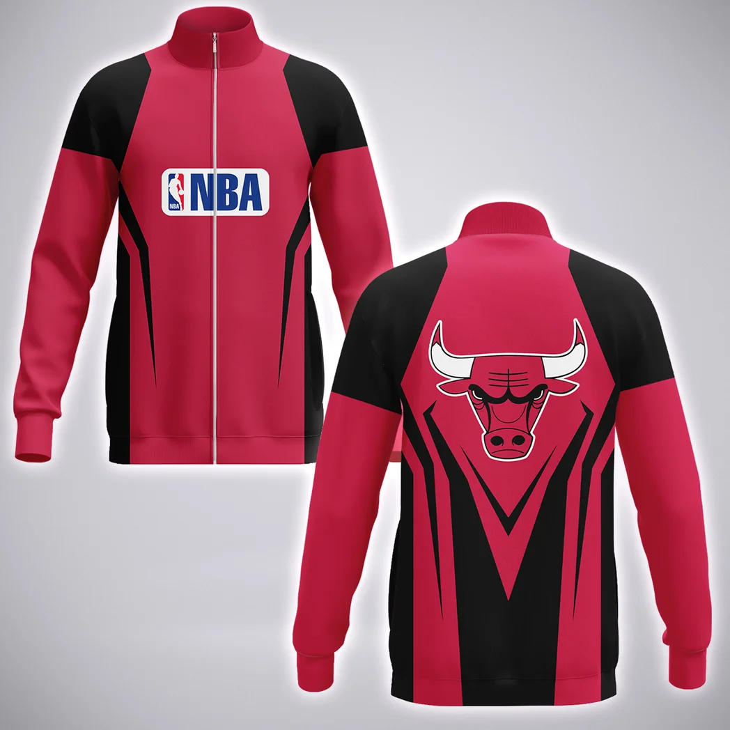 Classic Hoop Passion Stand Collar Jacket, Sporty Jacket for Men & Women HVN1274