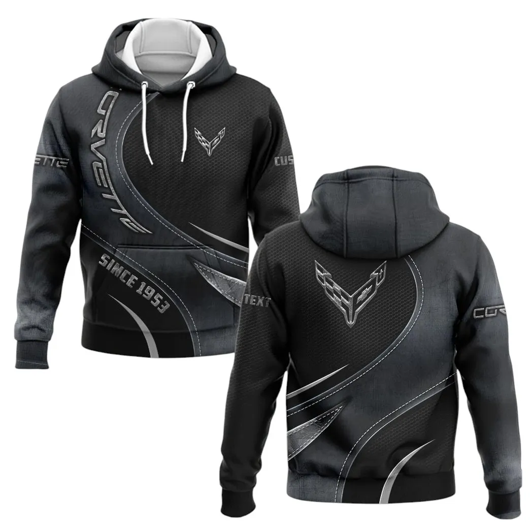 Classic Muscle Car Hoodie 3D Print, Open Road Warmth Hoodie CAR171