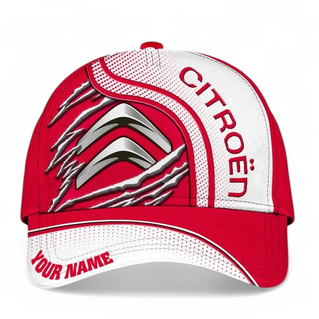 Comfortable Sedan Classic Cap, Mechanic Spirit Baseball Cap For Auto Enthusiasts CAR500 - White