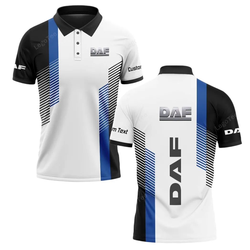 Commercial Lorry Polo Shirt, Rugged Sport Streetwear Polo For Car Enthusiasts CAR10703122519
