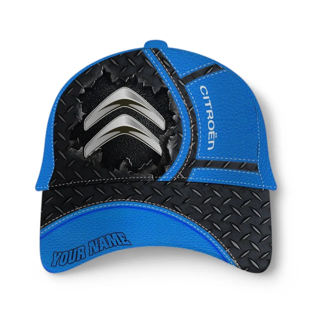 Compact Hatchback Classic Cap, Motorsport Lifestyle Baseball Cap For Auto Lovers CAR490 - Blue