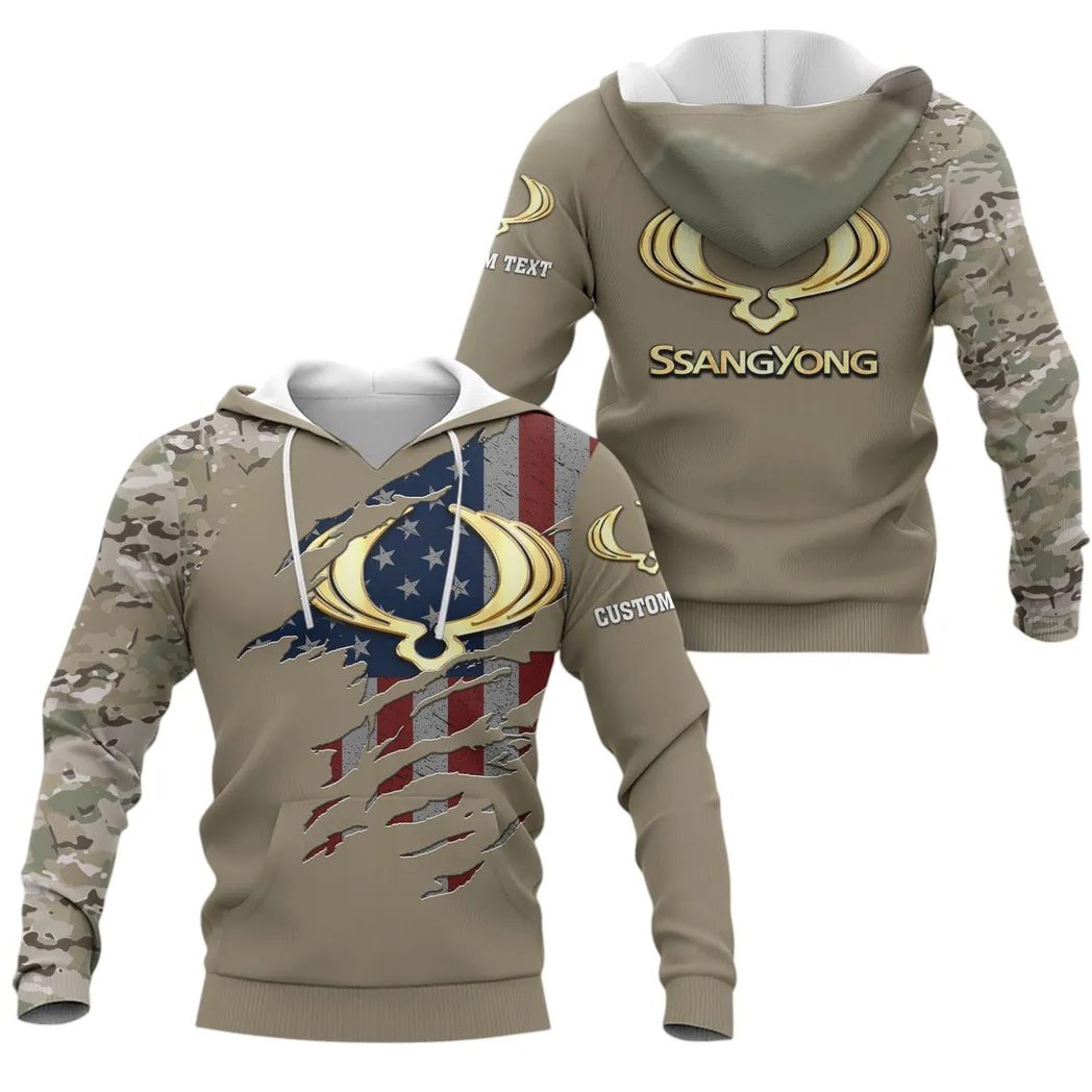 Compact SUV Hoodie 3D Print, Retro Rider Vibe Hoodie CAR460