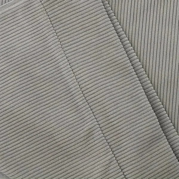 Retro-Inspired Car Half Zipper Corduroy Sweatshirt CAR491 - Light Gray - Image 4