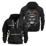 Hoodie Half Zipper Exclusive Logo Gift For Performance Roadster Enthusiasts CAR166 - Black