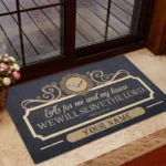 High-Performance Coupe Doormat, All Over Print Doormat For Car Fans CAR480