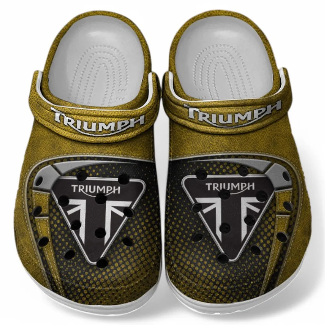 Custom Adventure Nomad Inspired Clog All Over Print, Comfortable Slip-On Footwear for Auto Fans CAR183 - Yellow