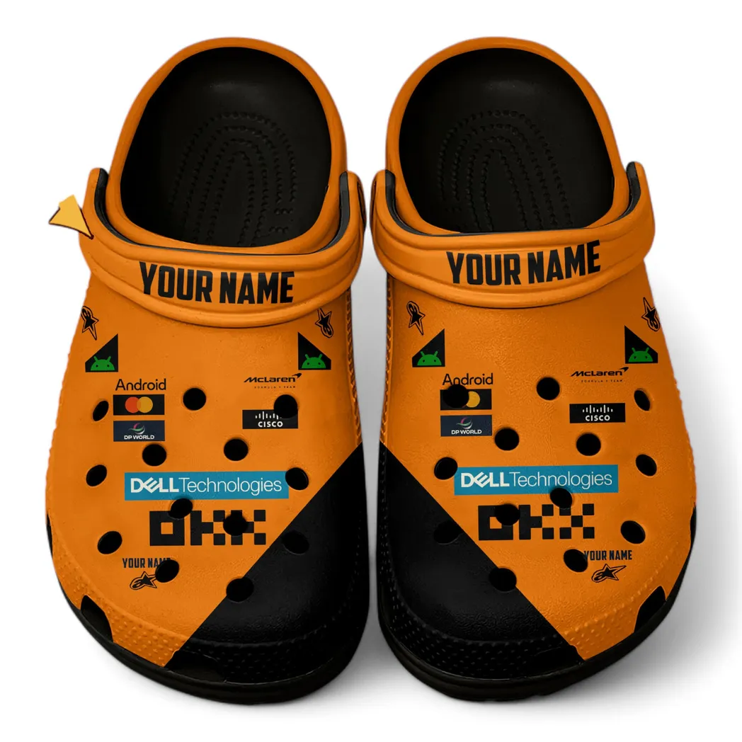 Custom American Sports Car All Over Print Clog, Comfortable Slip-On Shoes for Everyday Wear CAR417 - Black