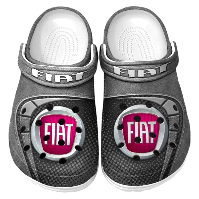 Custom City Hatchback All Over Print Clog, Comfortable Slip-On Shoes for Everyday Wear CAR177 - Gray