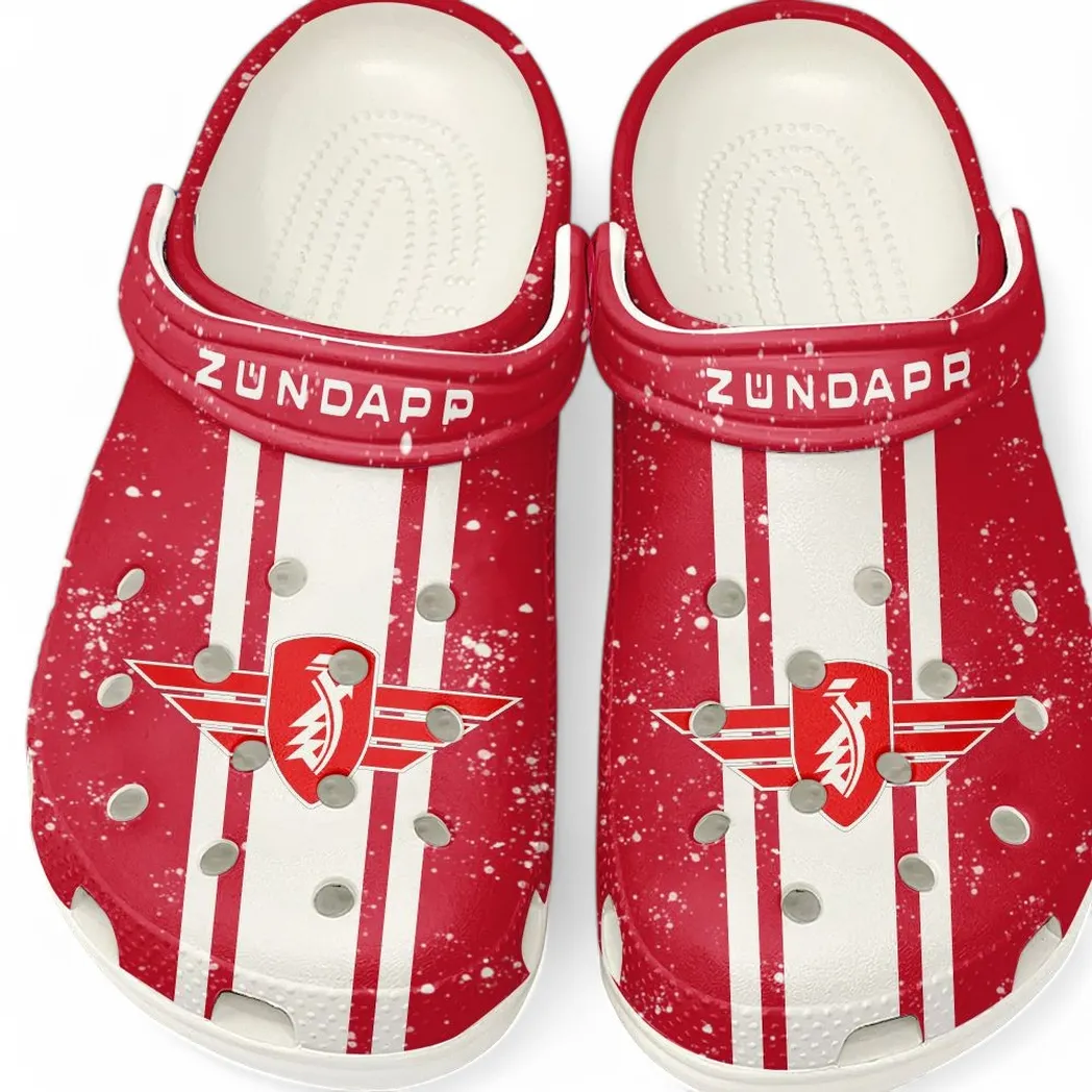 Custom Classic Motorcycle Inspired Clog All Over Print, Comfortable Slip-On Footwear for Auto Fans CAR620 - White