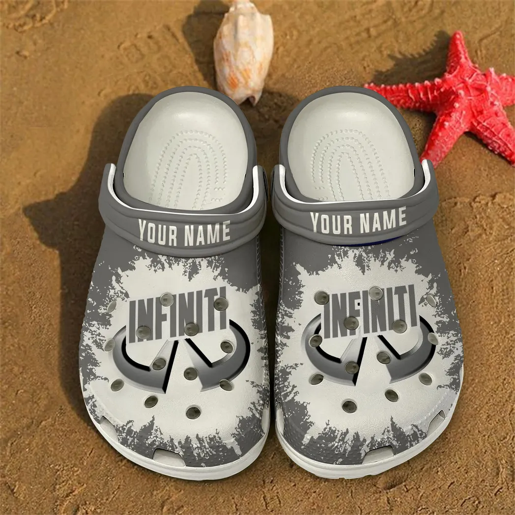 Custom Comfort-Oriented Vehicle Inspired Clog All Over Print, Comfortable Slip-On Footwear for Auto Fans DCAR46 - White