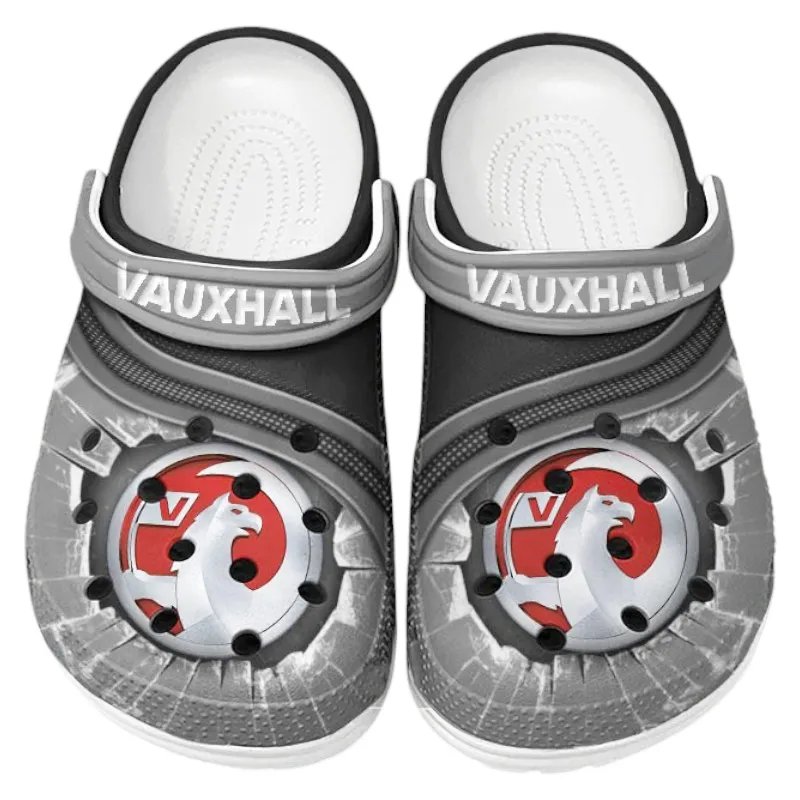 Custom Compact SUV Inspired Clog All Over Print, Comfortable Slip-On Footwear for Auto Fans CAR188 - Gray