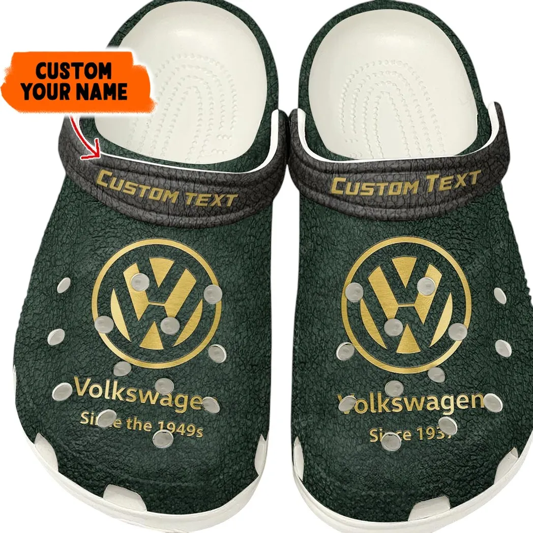 Custom Compact Vehicle All Over Print Clog, Comfortable Slip-On Shoes for Everyday Wear CAR141 - Green