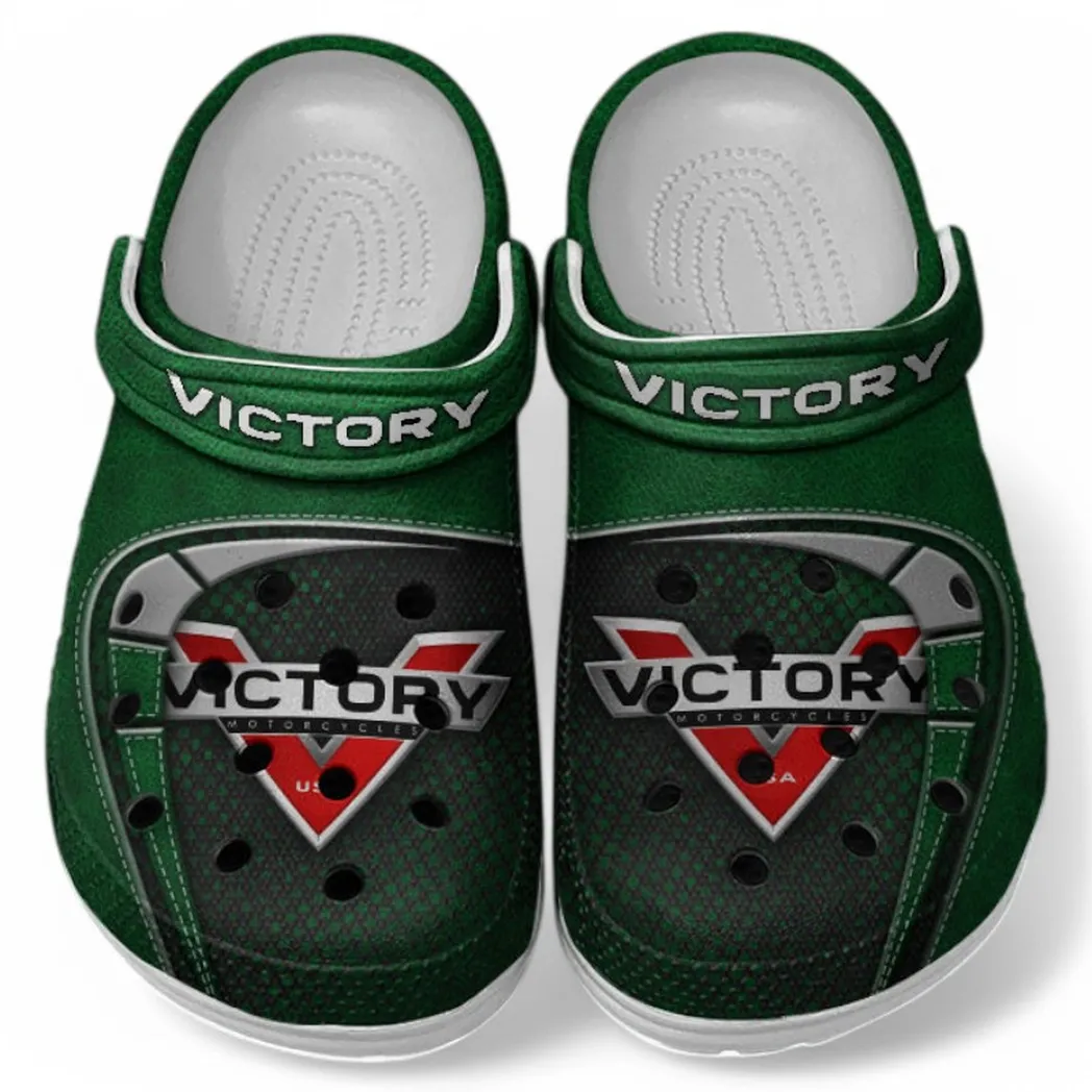 Custom Cruiser Lover’s All Over Print Clog, Slip-On Shoes for Daily Comfort and Garage Style CAR183 - Green