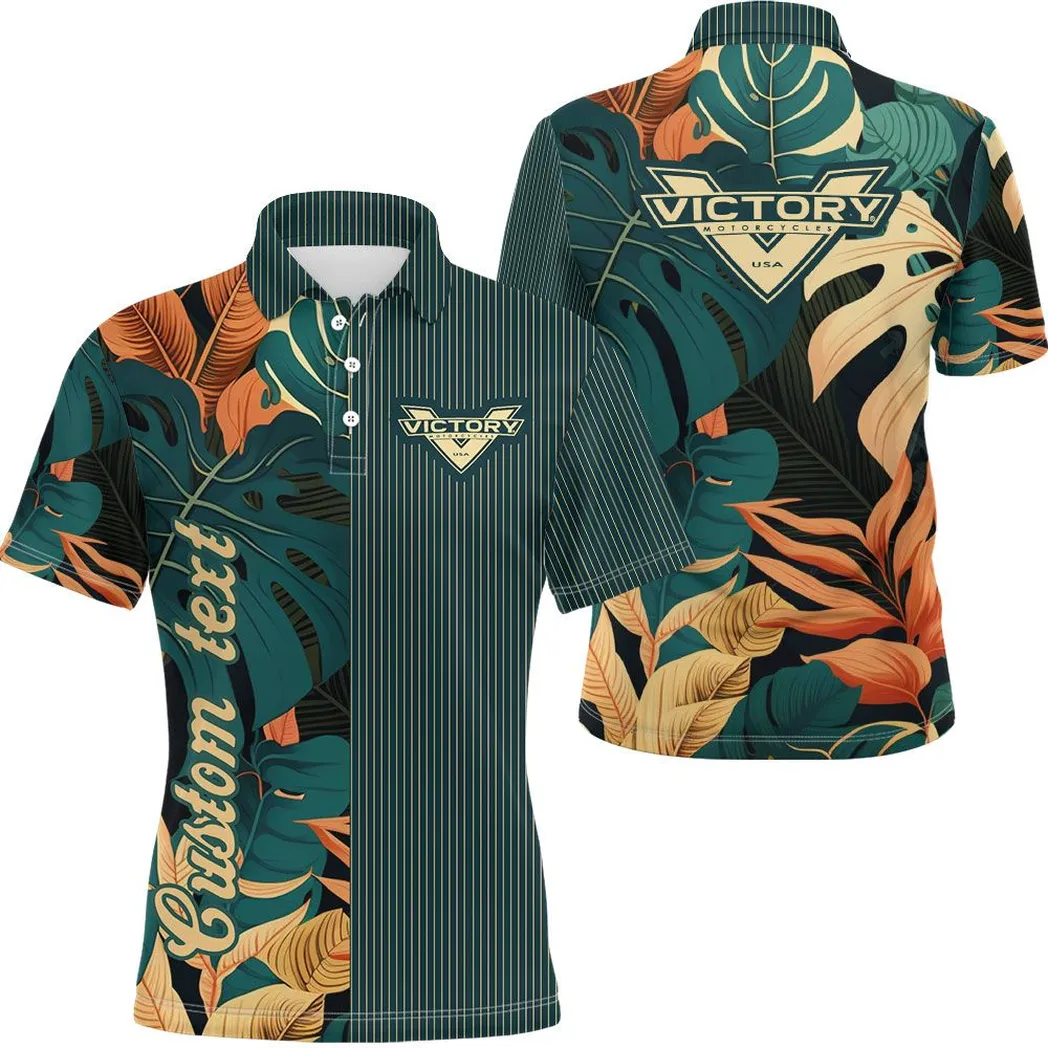 Custom Cruiser Polo Shirt, Rugged Streetwear Polo For Motorcycle Owner CAR434041725335