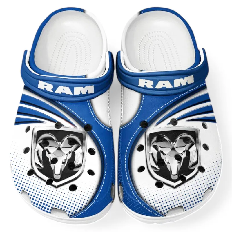 Custom Durable Workhorse Vehicle All Over Print Clog, Comfortable Slip-On Shoes for Everyday Wear CAR181 - Blue