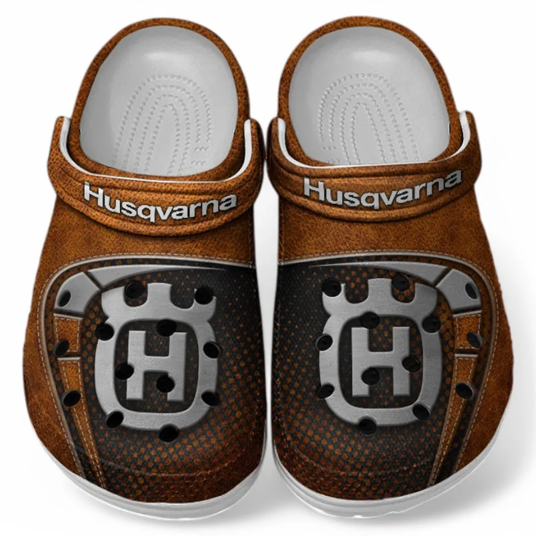 Custom Enduro Bike All Over Print Clog, Comfortable Slip-On Shoes for Everyday Wear CAR183 - Orange
