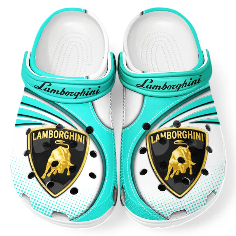 Custom Extreme Power Vehicle All Over Print Clog, Comfortable Slip-On Shoes for Everyday Wear CAR181 - Cyan