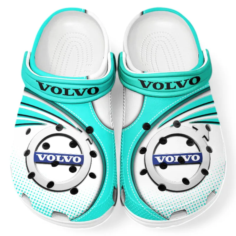 Custom Family Car Inspired Clog All Over Print, Comfortable Slip-On Footwear for Auto Fans CAR181 - Cyan