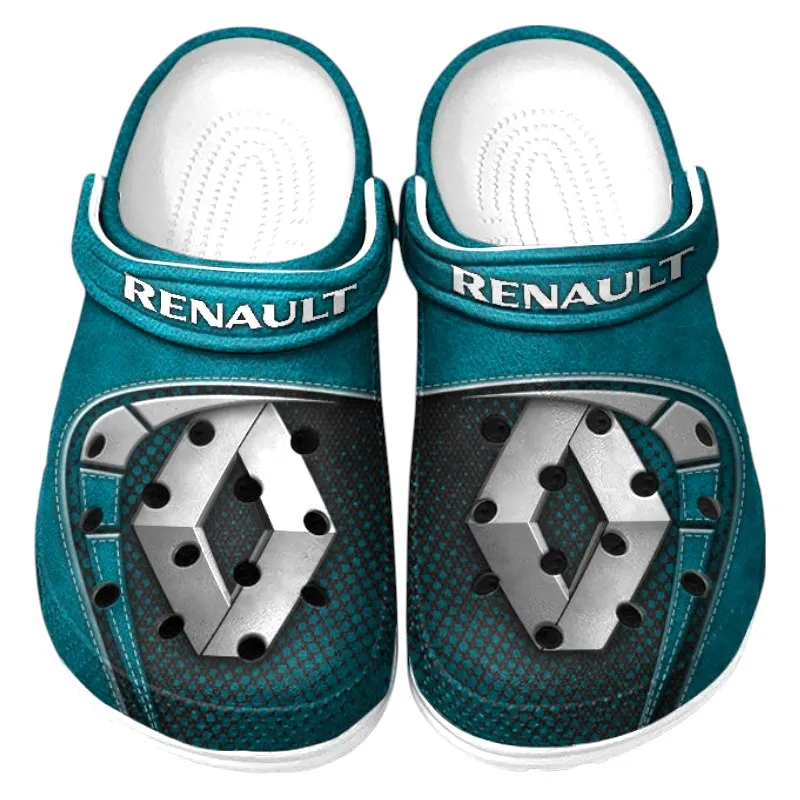 Custom Family Sedan All Over Print Clog, Comfortable Slip-On Shoes for Everyday Wear CAR177 - Cyan