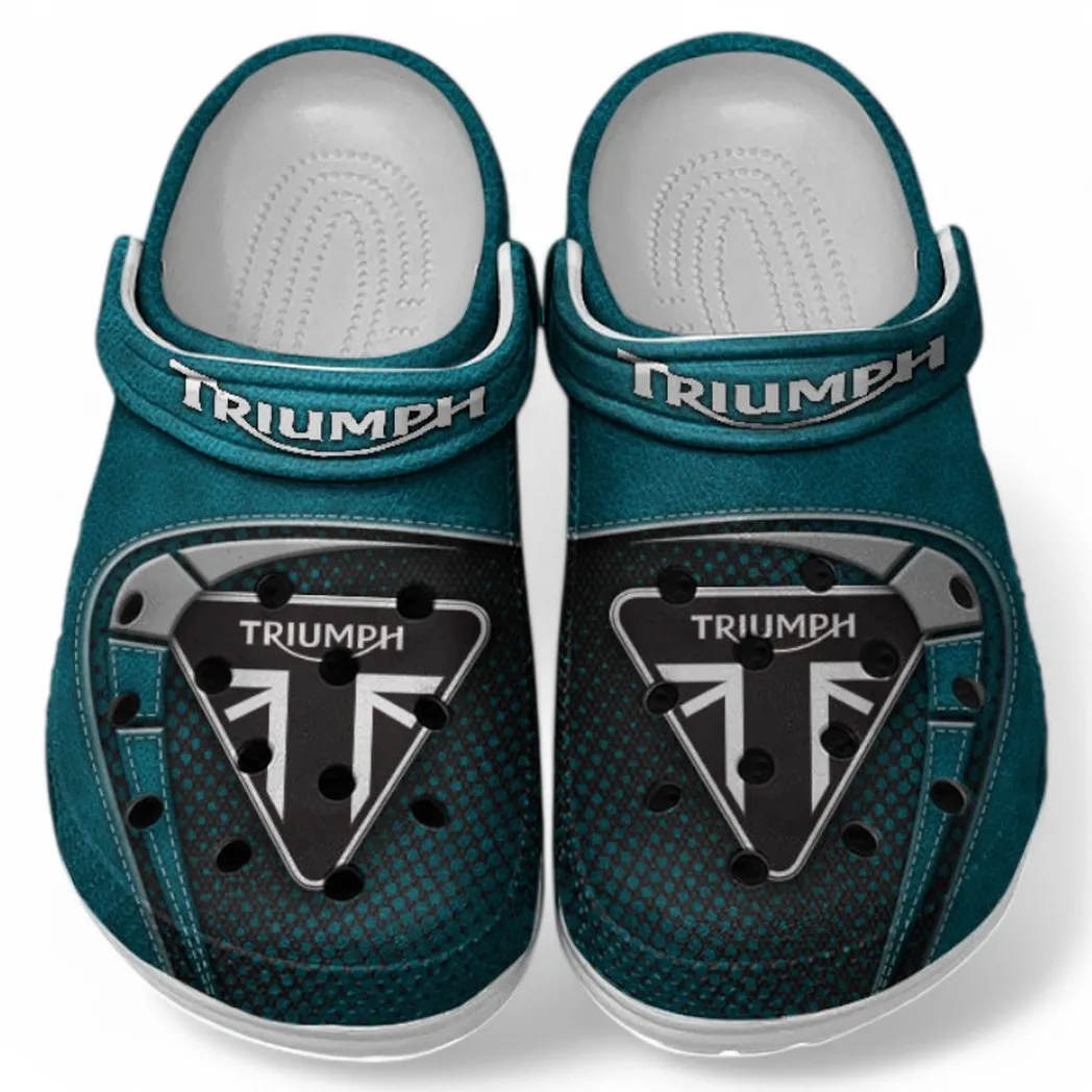 Custom Freedom Rider All Over Print Clog, Comfortable Slip-On Shoes for Everyday Wear CAR183 - Cyan