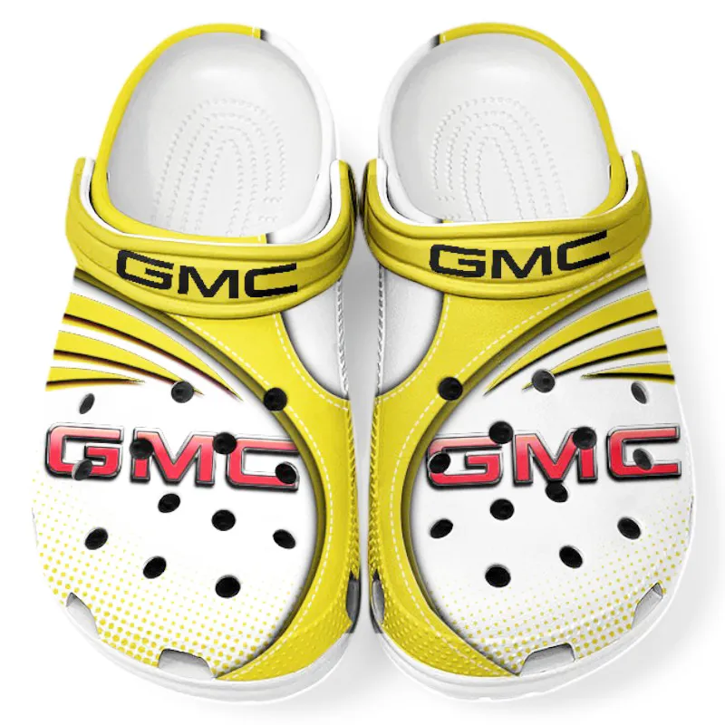 Custom Heavy-Duty Vehicle All Over Print Clog, Comfortable Slip-On Shoes for Everyday Wear CAR181 - Yellow