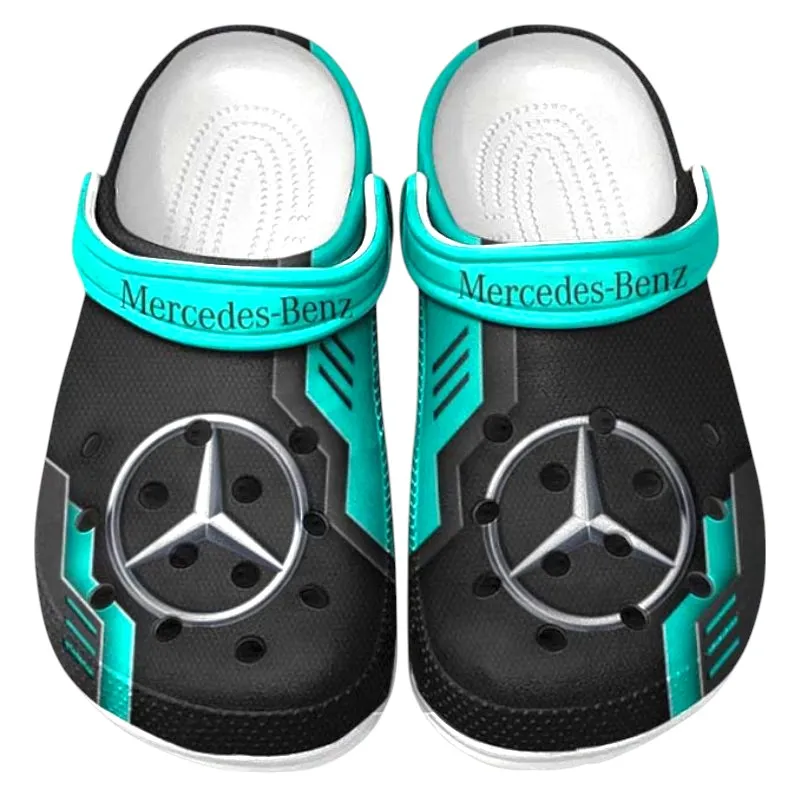 Custom High-End Coupe All Over Print Clog, Comfortable Slip-On Shoes for Everyday Wear CAR185 - Cyan