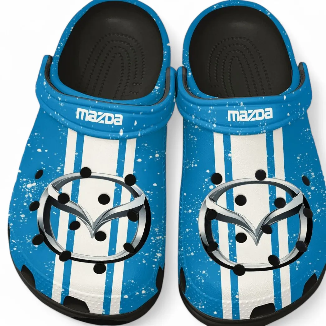Custom Luxury Executive Vehicle Inspired Clog All Over Print, Comfortable Slip-On Footwear for Auto Fans CAR620 - Black