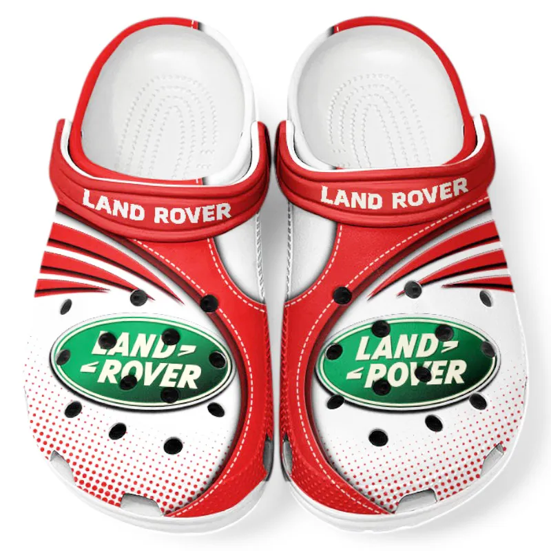 Custom Outdoor Lifestyle Vehicle All Over Print Clog, Comfortable Slip-On Shoes for Everyday Wear CAR181 - Red