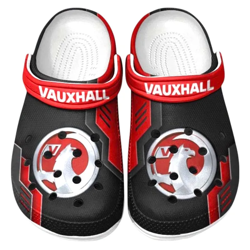 Custom Passenger Vehicle All Over Print Clog, Comfortable Slip-On Shoes for Everyday Wear CAR185 - Red