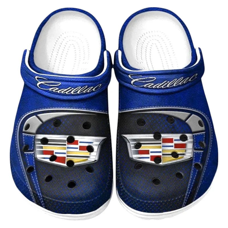 Custom Performance Executive Car All Over Print Clog, Comfortable Slip-On Shoes for Everyday Wear CAR177 - Blue