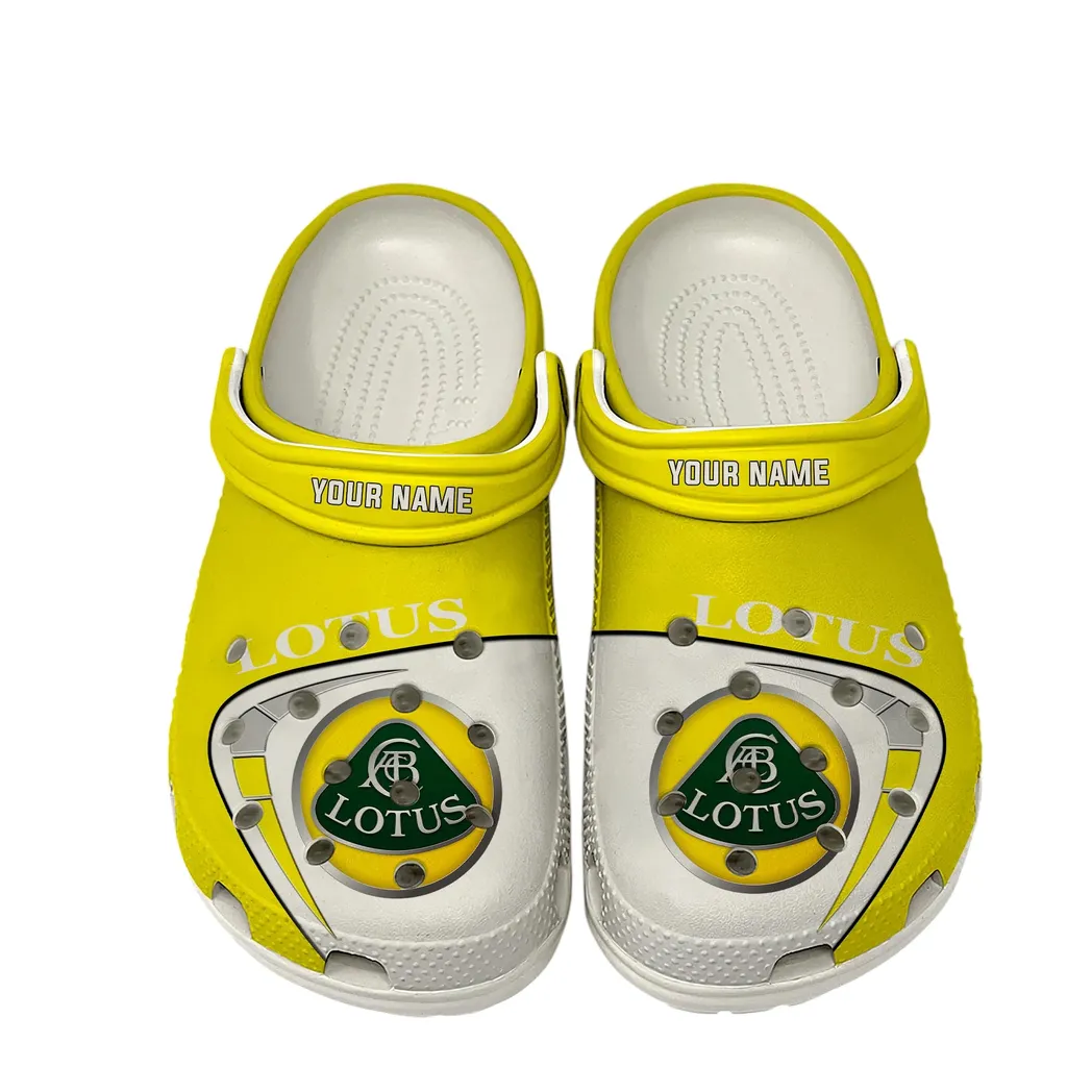 Custom Precision Handling Car Inspired Clog All Over Print, Comfortable Slip-On Footwear for Auto Fans CAR168 - White