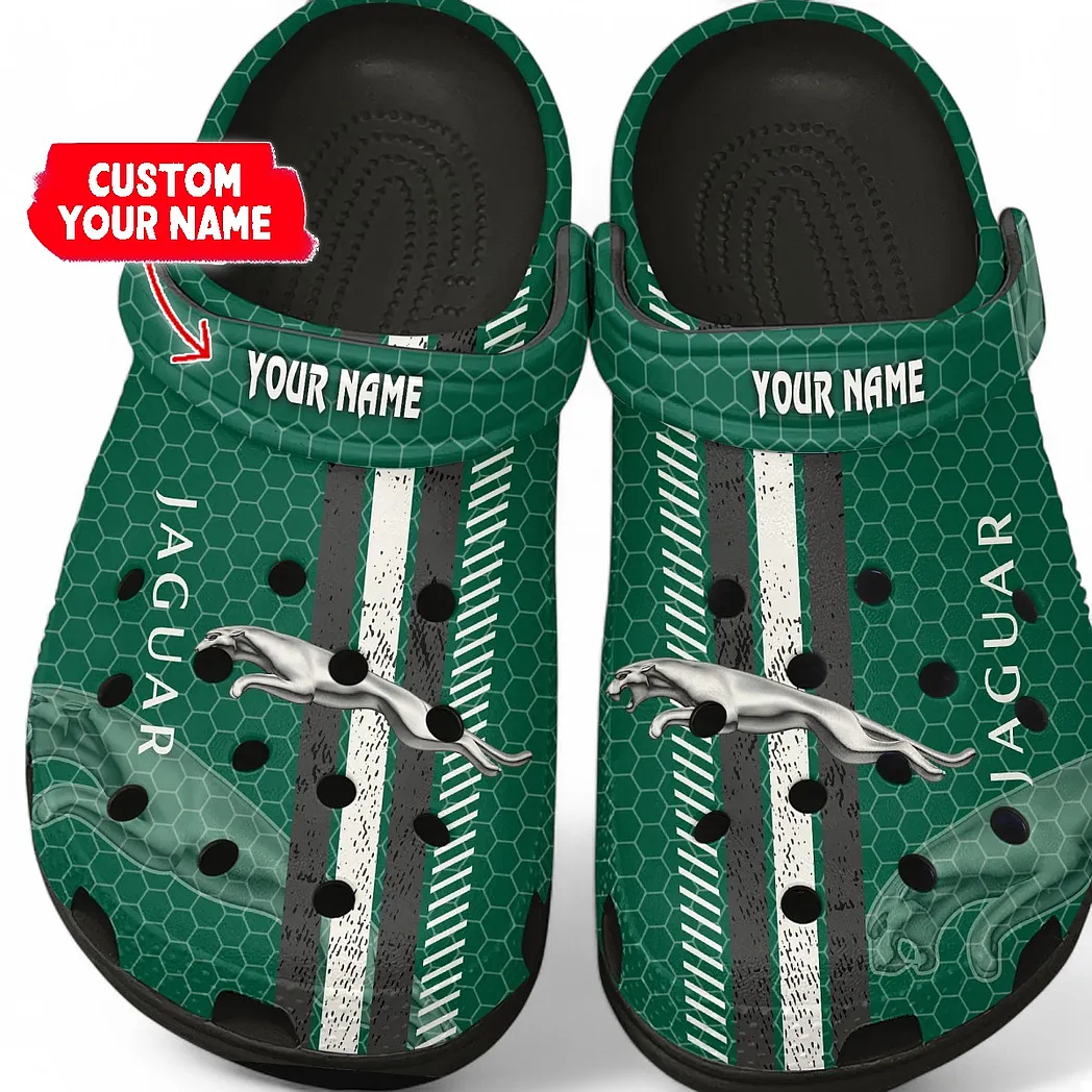 Custom Sports Sedan All Over Print Clog, Comfortable Slip-On Shoes for Everyday Wear CAR820 - Black