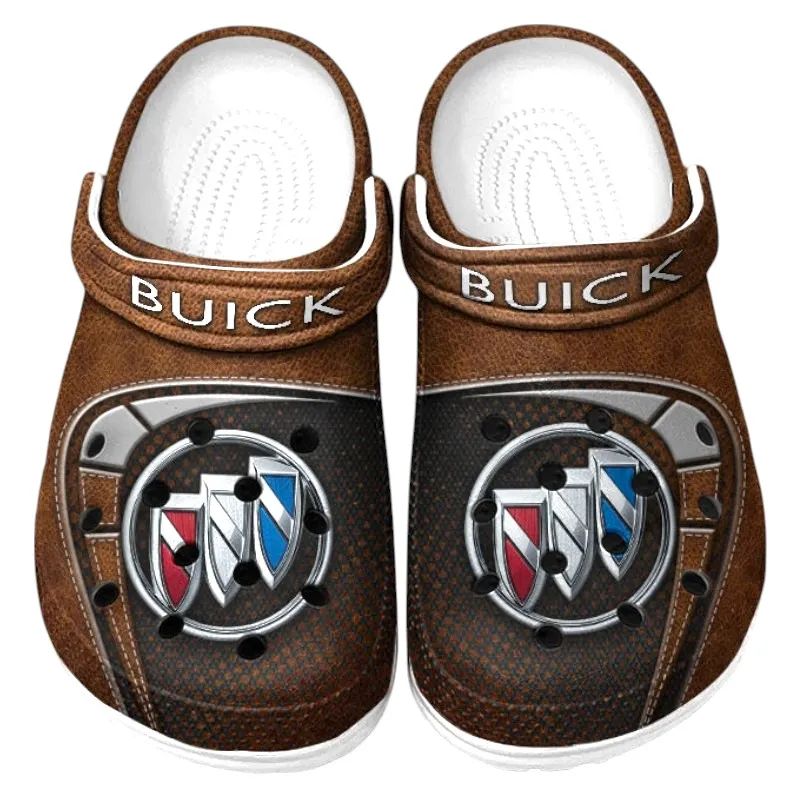 Custom Upscale Daily Driver Inspired Clog All Over Print, Comfortable Slip-On Footwear for Auto Fans CAR177 - Brown
