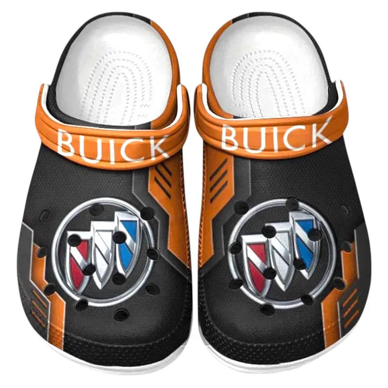 Custom Upscale Daily Driver Inspired Clog All Over Print, Comfortable Slip-On Footwear for Auto Fans CAR185 - Orange