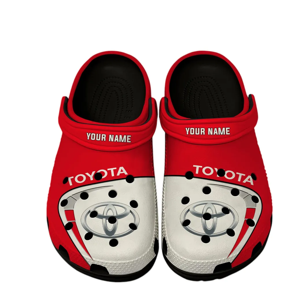Custom Utility Vehicle All Over Print Clog, Comfortable Slip-On Shoes for Everyday Wear CAR168 - Black