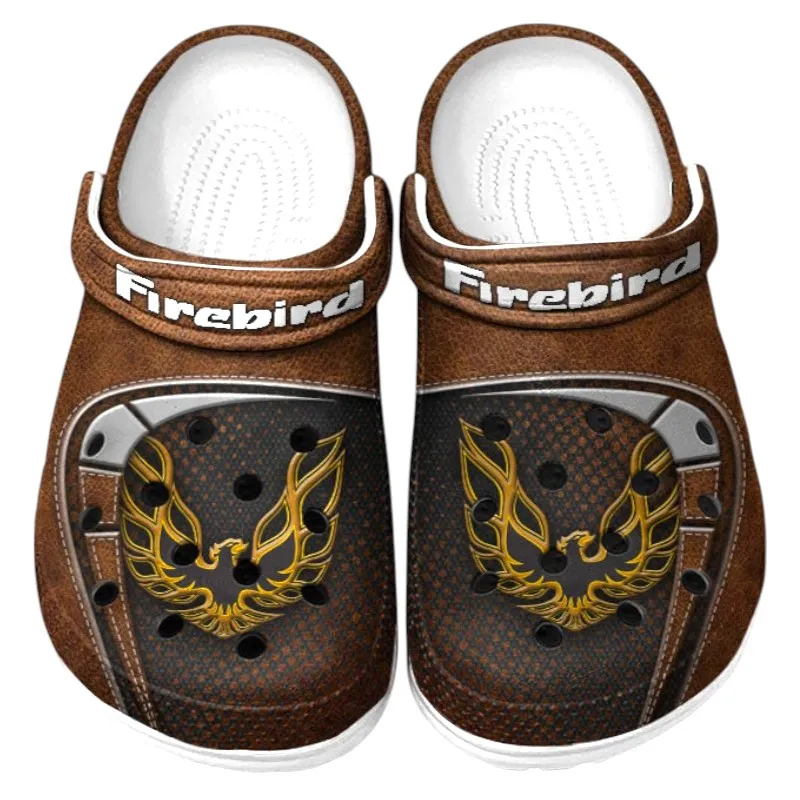 Custom Vintage Sports Coupe All Over Print Clog, Comfortable Slip-On Shoes for Everyday Wear CAR177 - Brown