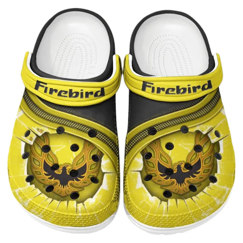Custom Vintage Sports Coupe All Over Print Clog, Comfortable Slip-On Shoes for Everyday Wear CAR188 - Yellow