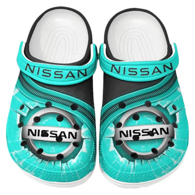 Cyan Edition Cultivation Vehicle Inspired All Over Print Clog, Perfect Gift Footwear for Automotive Enthusiasts CAR188