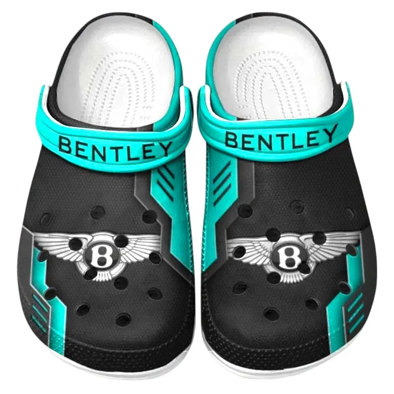 Cyan Edition Elite Luxury Ride Inspired All Over Print Clog, Perfect Gift Footwear for Automotive Enthusiasts CAR185