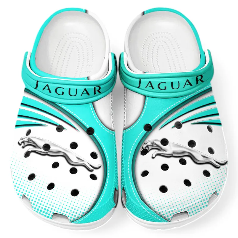 Cyan Edition Stylish Luxury Vehicle Inspired All Over Print Clog, Perfect Gift Footwear for Automotive Enthusiasts CAR181