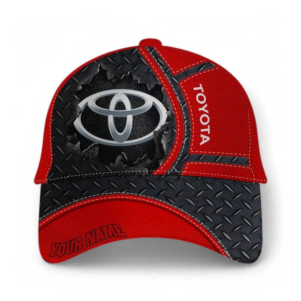 Desert Runner Classic Cap, Custom Rider Baseball Cap For Auto Lovers CAR490 - Red